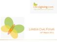 London Civic Forum PowerPoint PPT Presentation