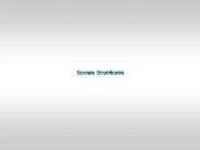 Sociale Stratificatie