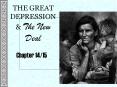 THE GREAT DEPRESSION PowerPoint PPT Presentation