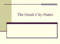 The Greek City-States PowerPoint PPT Presentation
