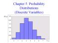 Chapter 5: Probability Distributions (Discrete Variables) PowerPoint PPT Presentation