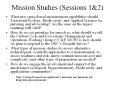 Mission Studies (Sessions 1 PowerPoint PPT Presentation