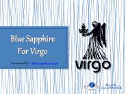 Blue sapphire Gemstone For Virgo Or Kanya