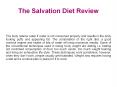 The Salvation Diet Review - Exercises To Lose Belly Fat PowerPoint PPT Presentation