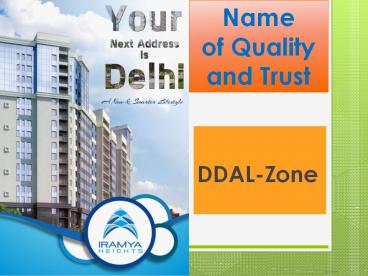 Delhi Smart City|Apartment in L Zone- iramya.com (1)