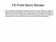 FX Profit Storm Review