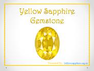 Yellow Sapphire Gemstone For Virgo Or Kanya