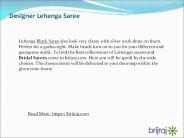 Designer Lehenga Sarees
