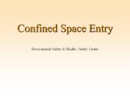 Confined Space Entry