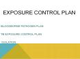 EXPOSURE CONTROL PLAN PowerPoint PPT Presentation