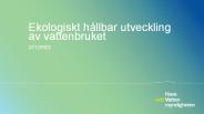 Ekologiskt h
