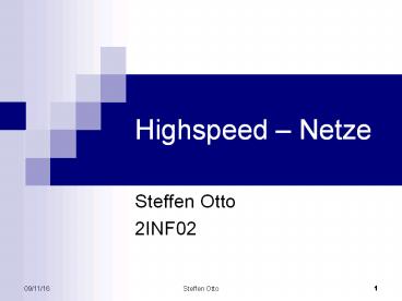 Highspeed 