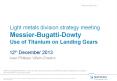 Light metals division strategy meeting Messier-Bugatti-Dowty Use of Titanium on Landing Gears PowerPoint PPT Presentation