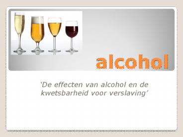 alcohol