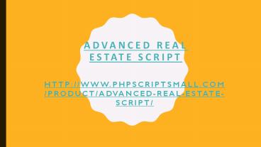 Realestate Website Software