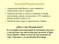 Sociedad Organizacional PowerPoint PPT Presentation