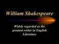 William Shakespeare PowerPoint PPT Presentation