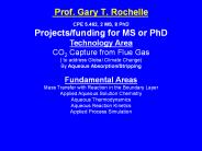 Prof. Gary T. Rochelle