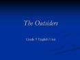 The%20Outsiders PowerPoint PPT Presentation