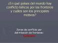 Zonas de conflicto por delimitaci PowerPoint PPT Presentation
