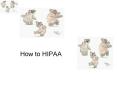 How to HIPAA PowerPoint PPT Presentation