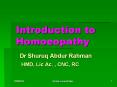 Introduction%20to%20Homoeopathy PowerPoint PPT Presentation