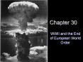 WWII and the End of European World Order PowerPoint PPT Presentation