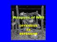 Weapons of WWI PowerPoint PPT Presentation