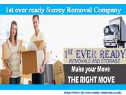 1st ever ready Surrey Removal Company