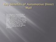 Auto Dealer Direct Mail