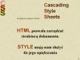 Cascading Style Sheets PowerPoint PPT Presentation