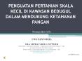 PENGUATAN PERTANIAN SKALA KECIL DI KAWASAN BEDUGUL DALAM MENDUKUNG KETAHANAN PANGAN PowerPoint PPT Presentation