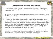 Dining Facility Inventory Management