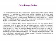 Forex Precog Review
