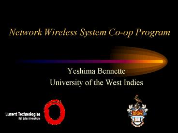Network Wireless System Co-op Program