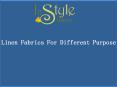 Linen Fabrics For Different Purpose PowerPoint PPT Presentation