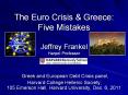 The Euro Crisis PowerPoint PPT Presentation