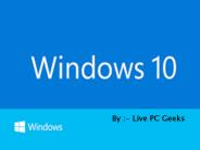 Windows 10 Features