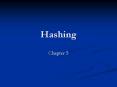 Hashing PowerPoint PPT Presentation