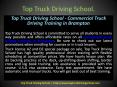 Brampton Truck Driving School - Commercial Truck Driving Training PowerPoint PPT Presentation