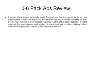 0-6 Pack Abs Workout Review