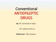 ANTI EPILEPTIC DRUGS