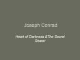 Joseph Conrad PowerPoint PPT Presentation