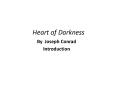 Heart of Darkness PowerPoint PPT Presentation