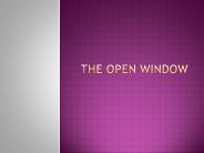 The Open Window