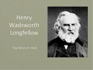 Henry Wadsworth Longfellow