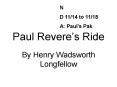 Paul Revere PowerPoint PPT Presentation