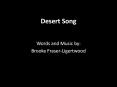 Desert%20Song PowerPoint PPT Presentation