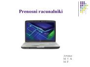 Prenosni racunalniki