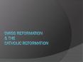 Swiss reformation PowerPoint PPT Presentation
